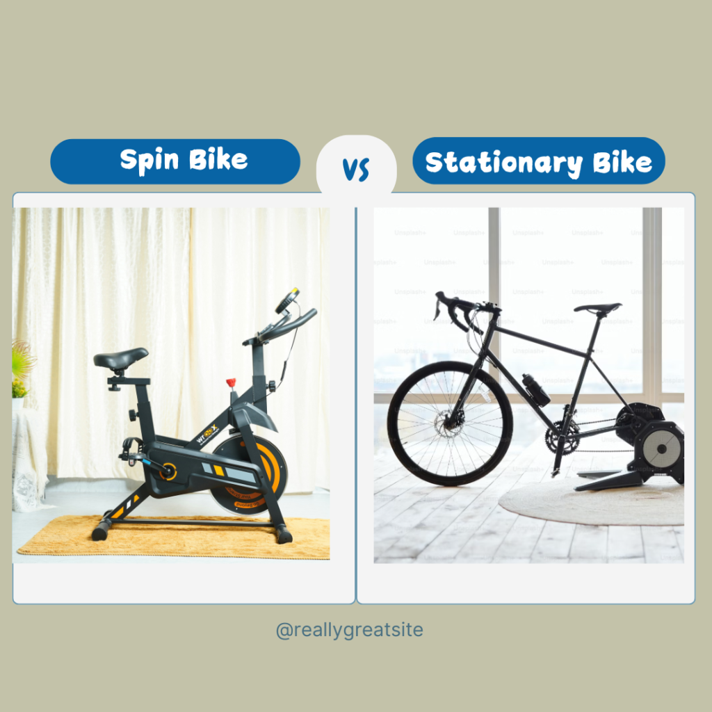 Spin Bike vs Stationary Bike