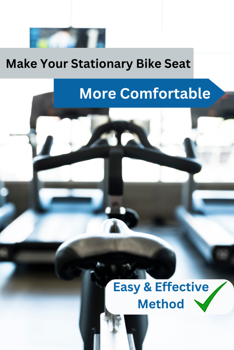 how to make stationary bike seat more comfortable